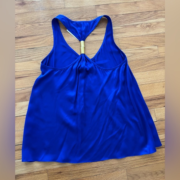 Beautiful silk top by Alice & Trixie. Size S. Color is Cobalt. 100% Silk. NWT. - Picture 2 of 3
